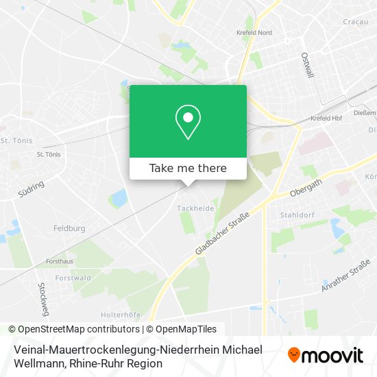 Карта Veinal-Mauertrockenlegung-Niederrhein Michael Wellmann