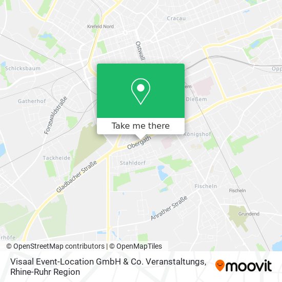 Visaal Event-Location GmbH & Co. Veranstaltungs map