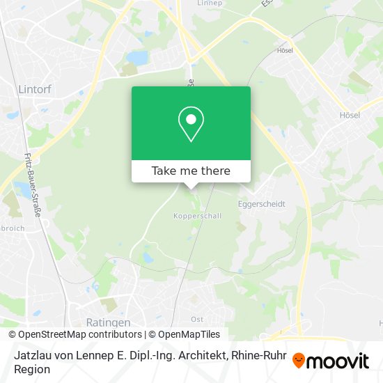 Jatzlau von Lennep E. Dipl.-Ing. Architekt map