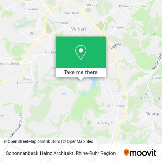 Schönnenbeck Heinz Architekt map