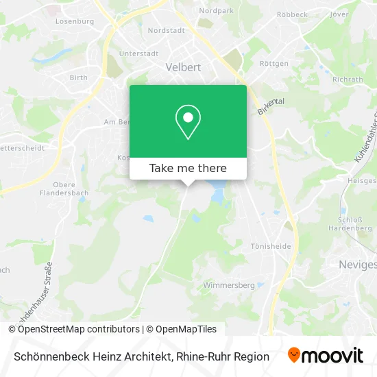 Карта Schönnenbeck Heinz Architekt