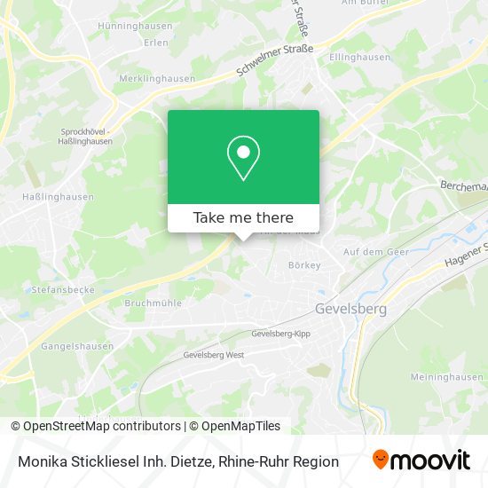 Monika Stickliesel Inh. Dietze map