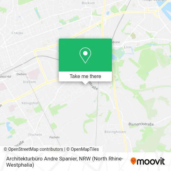 Карта Architekturbüro Andre Spanier
