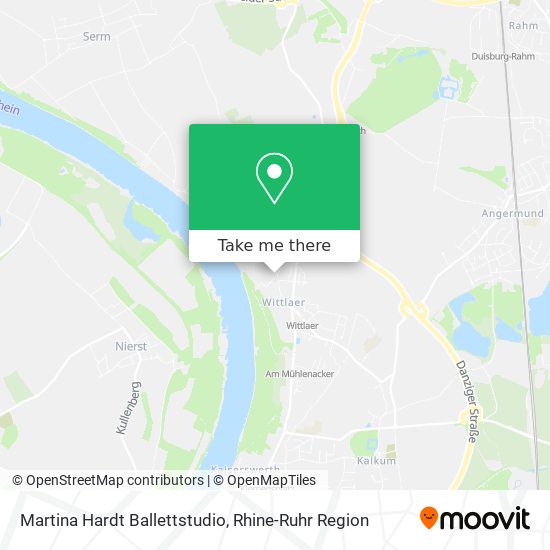 Martina Hardt Ballettstudio map