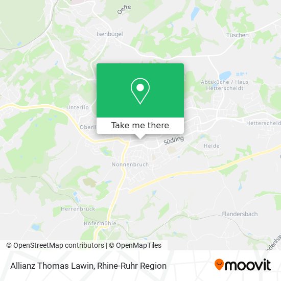 Allianz Thomas Lawin map