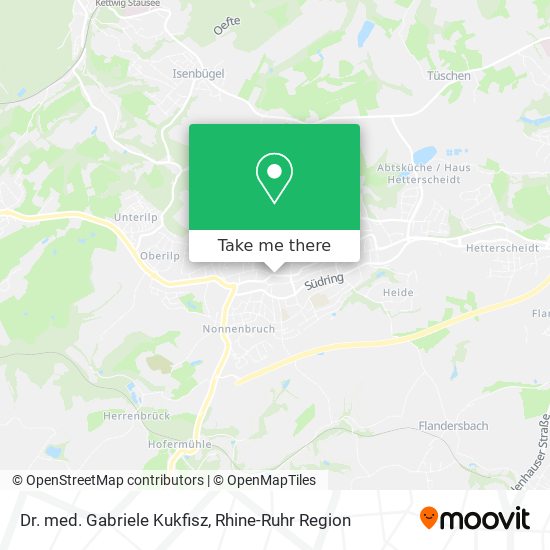 Dr. med. Gabriele Kukfisz map