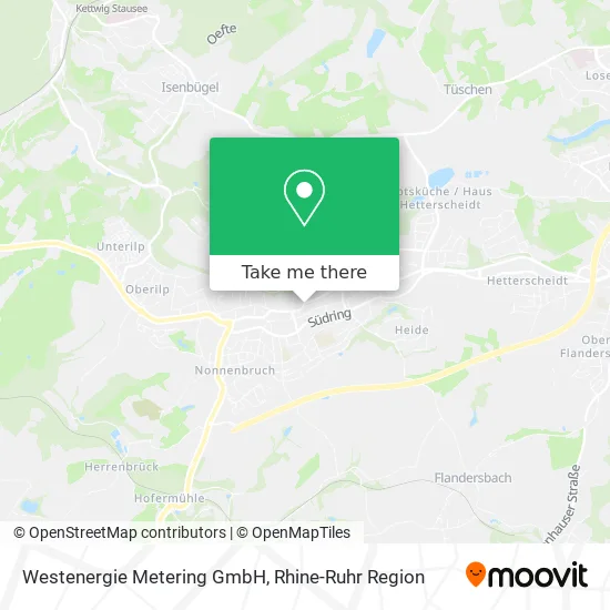 Карта Westenergie Metering GmbH