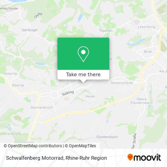 Карта Schwalfenberg Motorrad