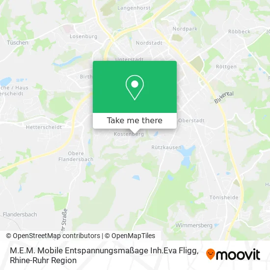 Карта M.E.M. Mobile Entspannungsmaßage Inh.Eva Fligg