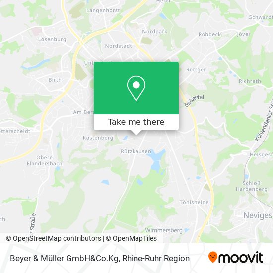 Beyer & Müller GmbH&Co.Kg map