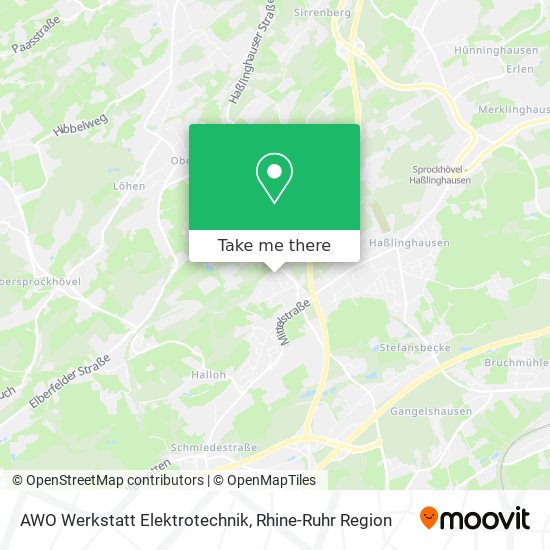 AWO Werkstatt Elektrotechnik map