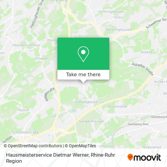 Карта Hausmeisterservice Dietmar Werner