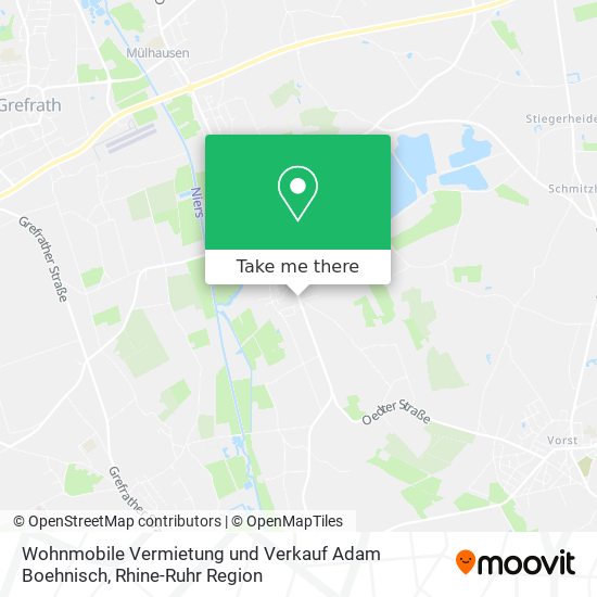 Wohnmobile Vermietung und Verkauf Adam Boehnisch map