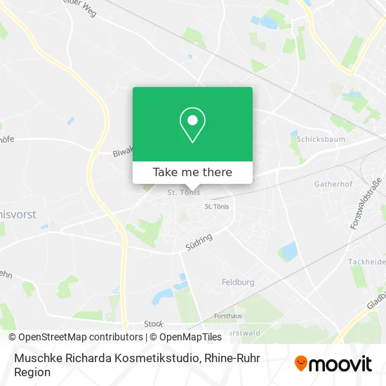 Карта Muschke Richarda Kosmetikstudio