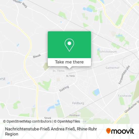 Nachrichtenstube-Frieß Andrea Frieß map