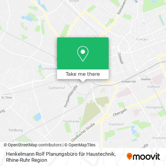 Henkelmann Rolf Planungsbüro für Haustechnik map