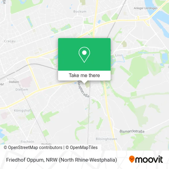 Карта Friedhof Oppum