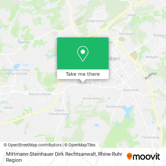 Карта Mittmann-Steinhauer Dirk Rechtsanwalt