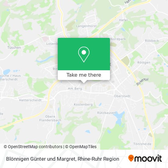 Blönnigen Günter und Margret map