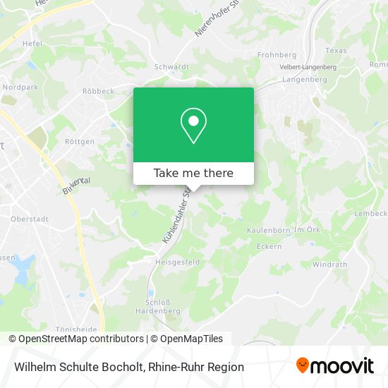 Wilhelm Schulte Bocholt map