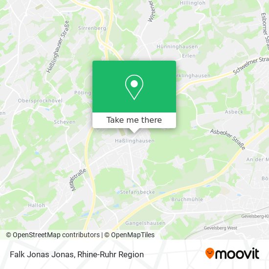 Карта Falk Jonas Jonas