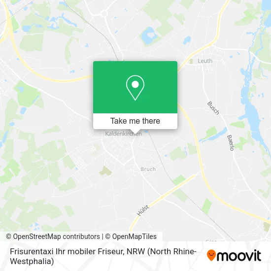 Карта Frisurentaxi Ihr mobiler Friseur