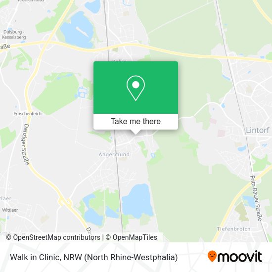 Карта Walk in Clinic