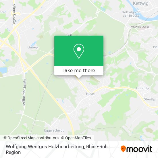 Wolfgang Wentges Holzbearbeitung map