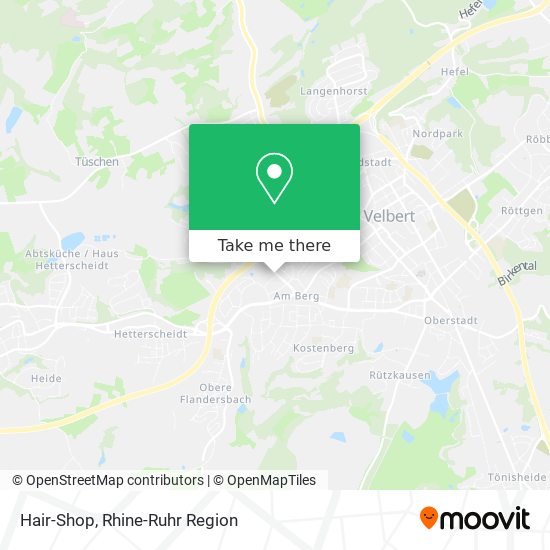 Hair-Shop map