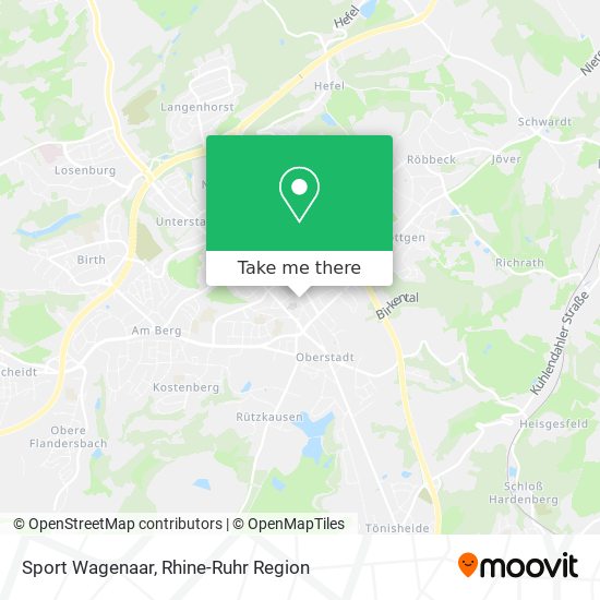 Sport Wagenaar map