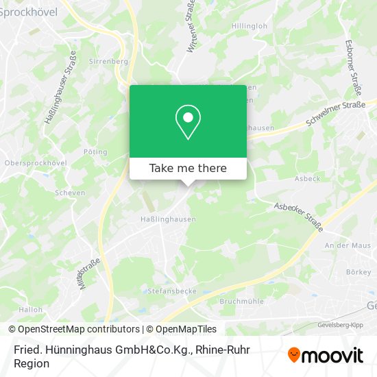 Fried. Hünninghaus GmbH&Co.Kg. map