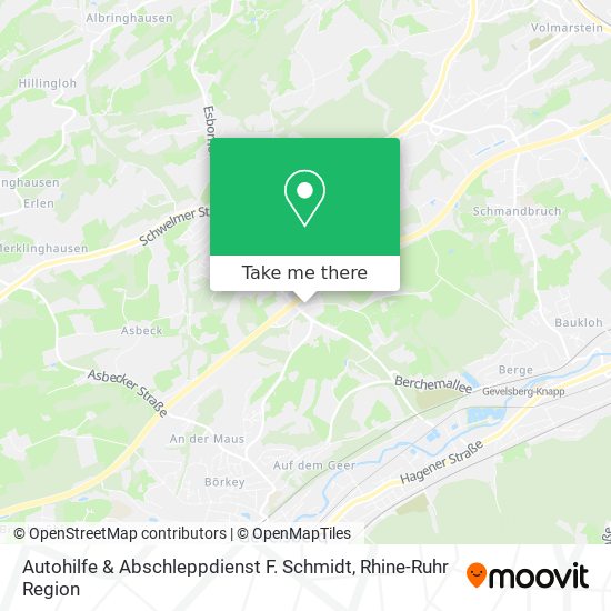 Autohilfe & Abschleppdienst F. Schmidt map