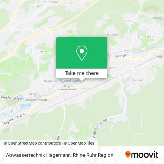 Abwassertechnik Hagemann map