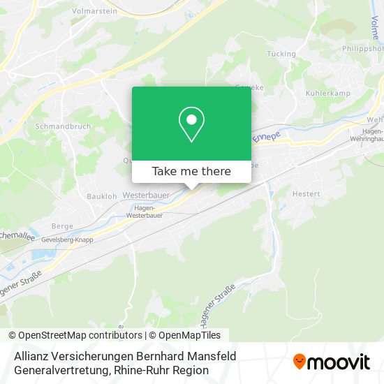 Allianz Versicherungen Bernhard Mansfeld Generalvertretung map