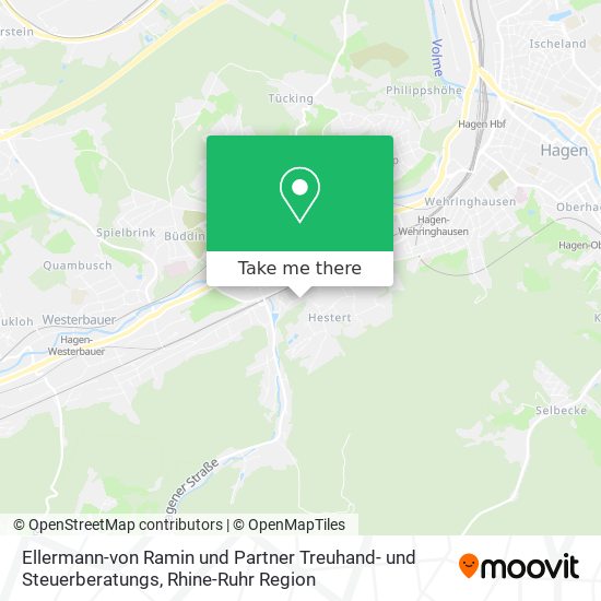 Ellermann-von Ramin und Partner Treuhand- und Steuerberatungs map