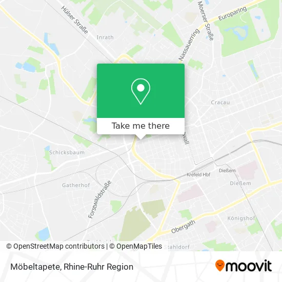 Карта Möbeltapete