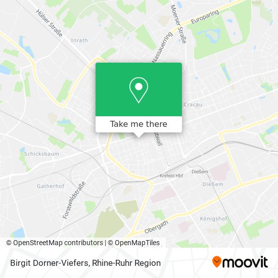 Birgit Dorner-Viefers map