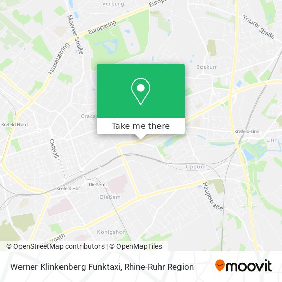 Werner Klinkenberg Funktaxi map