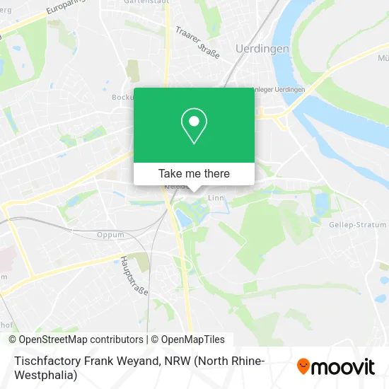 Tischfactory Frank Weyand map