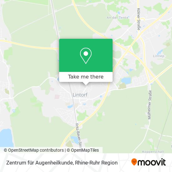 Zentrum für Augenheilkunde map