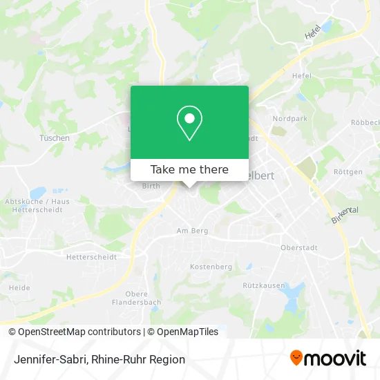 Карта Jennifer-Sabri