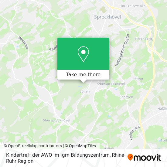 Kindertreff der AWO im Igm Bildungszentrum map