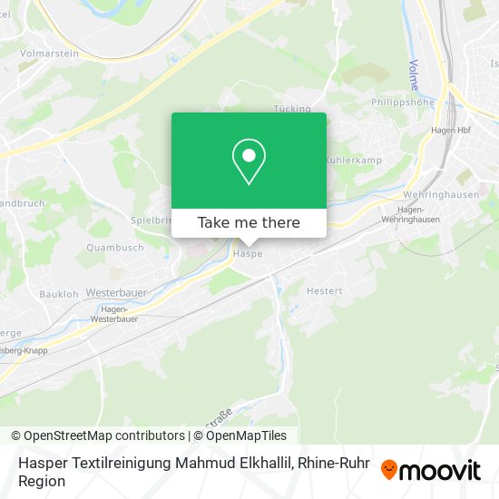 Hasper Textilreinigung Mahmud Elkhallil map