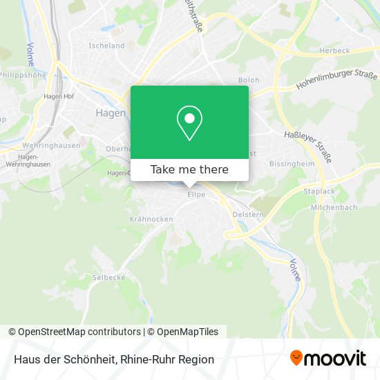 Haus der Schönheit map