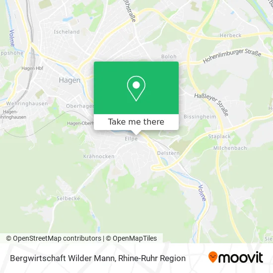 Карта Bergwirtschaft Wilder Mann