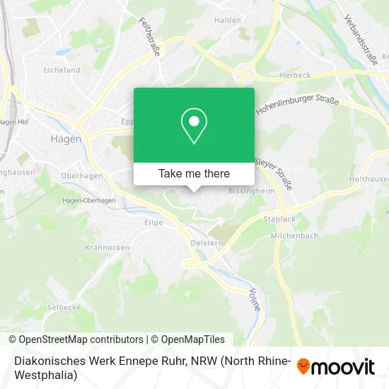 Карта Diakonisches Werk Ennepe Ruhr