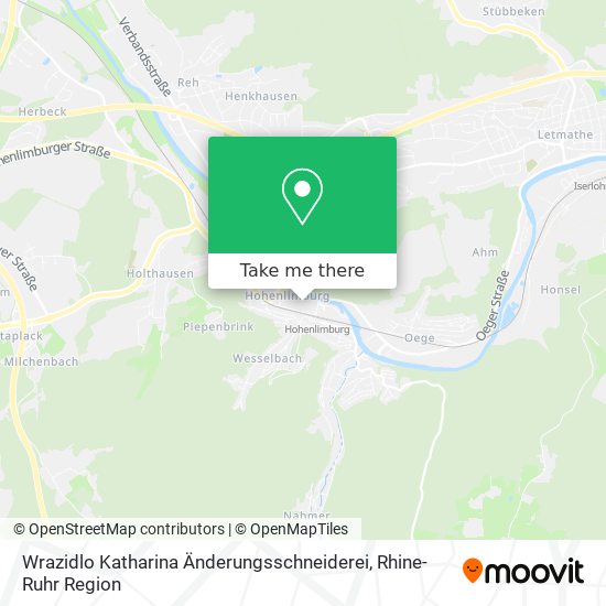 Wrazidlo Katharina Änderungsschneiderei map