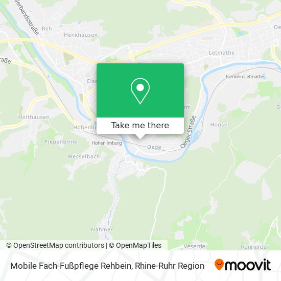 Mobile Fach-Fußpflege Rehbein map