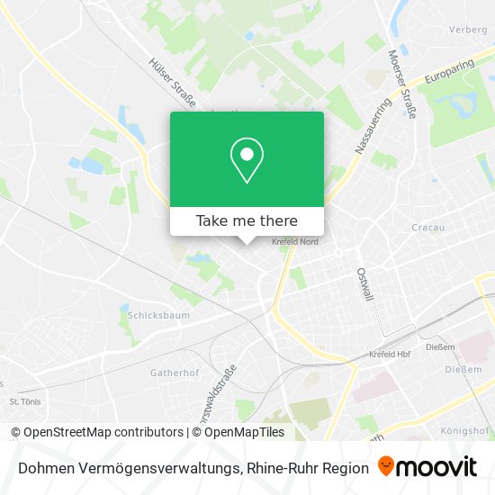Dohmen Vermögensverwaltungs map