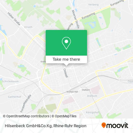Hilsenbeck GmbH&Co.Kg map